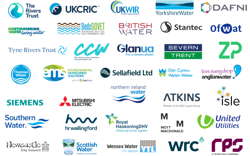 A collage of logos of the sponsors of the programme